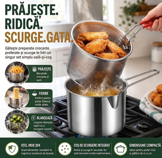 Velto MultiCook™ – Oală 2-în-1 cu Coș